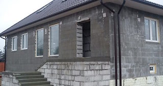 Фасад из газобетона для дома в Кызыле - Строй-Кзл, качественная отделка от 2117 руб.
